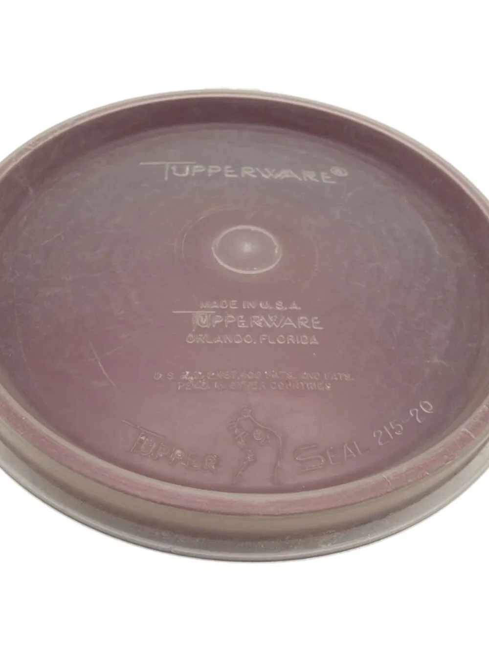 Tupperware Wonder Cereal Bowls w/Lids‎ #1405 Red Vintage
